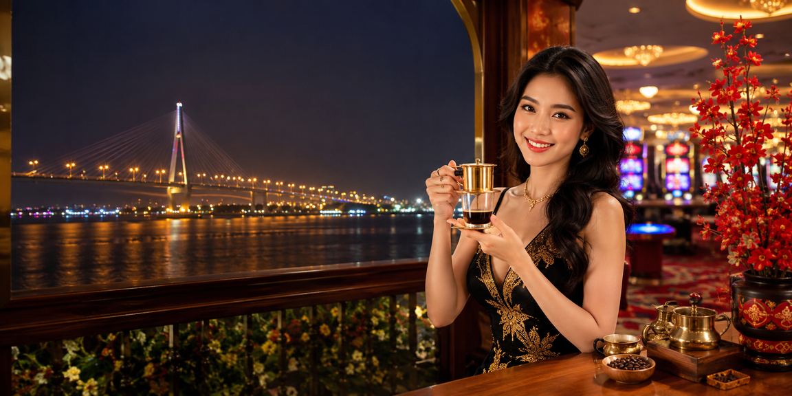 Không gian cá cược casino theo phong cách cà phê Cần Thơ độc đáo
