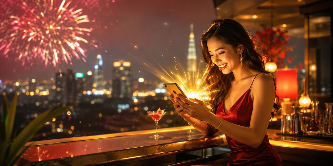 Không khí lễ hội đăng ký nhận bonus tại TP Hồ Chí Minh rực rỡ về đêm